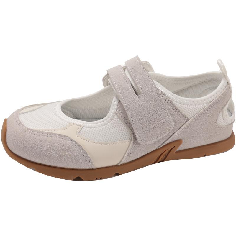 Yueyu 2025 Summer New Versatile Hollow Mesh Mary Jane Dexun Shoes Women's Korean Sports and Leisure Shoes