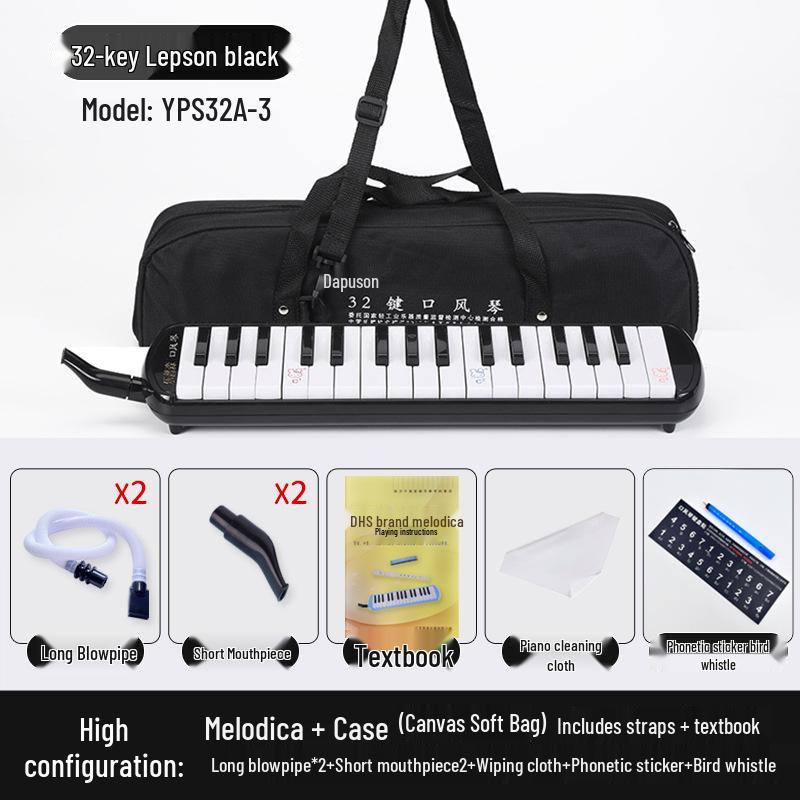 Chimei Lepson 32/37-Tasten Melodica für Schüler und Anfänger - Klassen- und professionelles Aufführungsinstrument