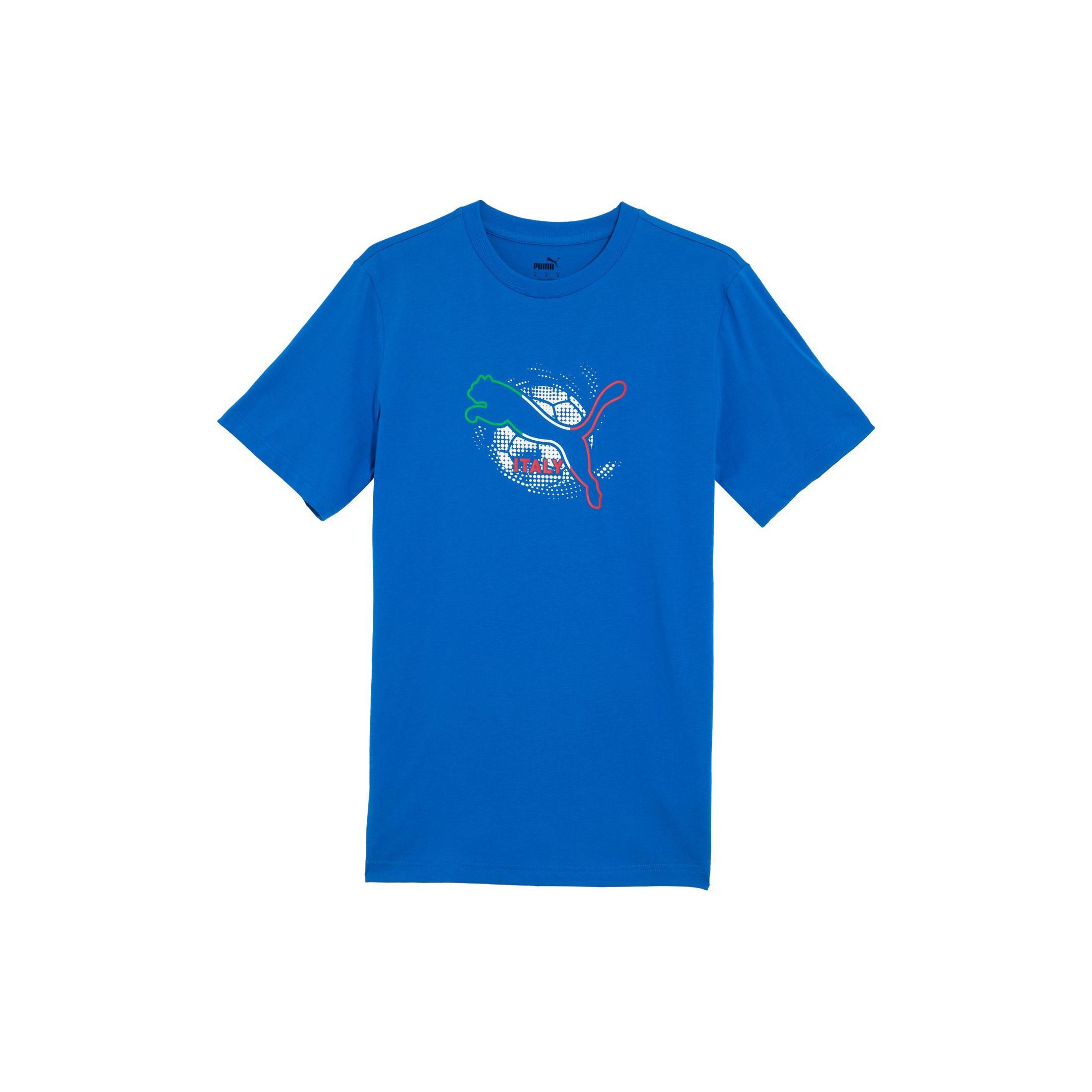 

Puma Logo Letter Crew Neck Short Sleeve T-Shirt Men Tops Dark-Blue 684541-58 S