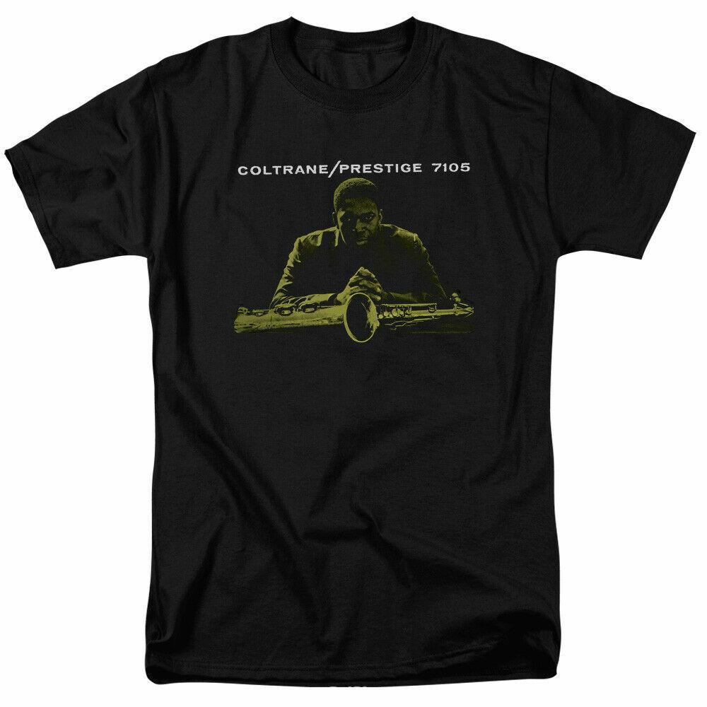 26 John Coltrane Mellow Yellow T Shirt Licensed Jazz Bebop Saxophone Black Unisex T-Shirt M