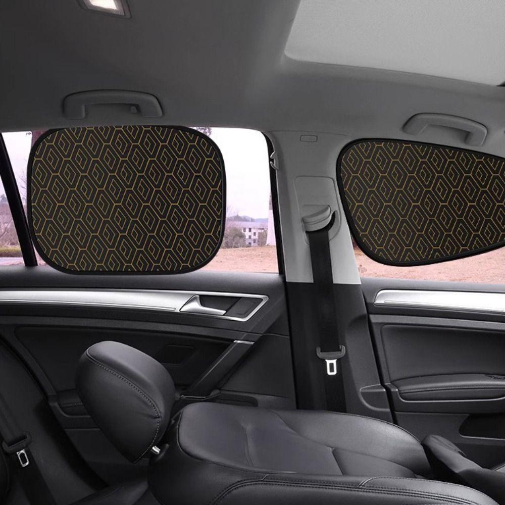 Electrostatic Car Sun Visor UV-Reflective Foldable Auto Window Sunshade Curtains Heat Insulation Car Sun Protection Cover