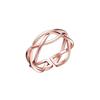 Cronous Crj4019R-Rg Wave Ring