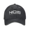 NCIS Baseballkappe (Naval Criminal Investigative Service) Retro-Look, Used-Look, Unisex, Outdoor, Unstrukturiert, Weiche Mütze