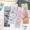 Color Notebook Series Stickers, Korean Basic Versatile Small Elements Student Account Diary DIY Decorative Stickers