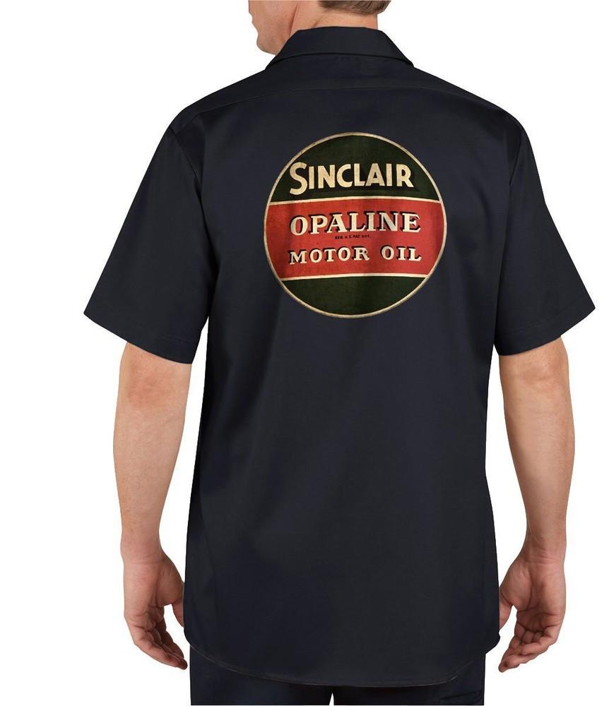 Sinclair Opaline Motor Oil - Mechanics Graphic Work Shirt Short Sleeve Unisex T-Shirt S