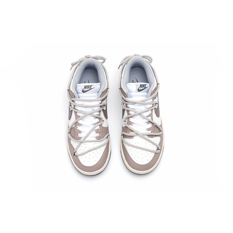 Nike Dunk Low top Skateboard Shoes Women's Mocha DD1503-117(Team15-)