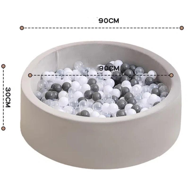 European Style Thick Sponge Ball Pit Indoor Playpen for Kids Ocean Wave Ball Pool with Balls Children Indoor Game Play Area Toy