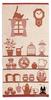 Marushin Delivery Service Jiji Jiji Shelf Bath Towel 0594109400 Kiki's