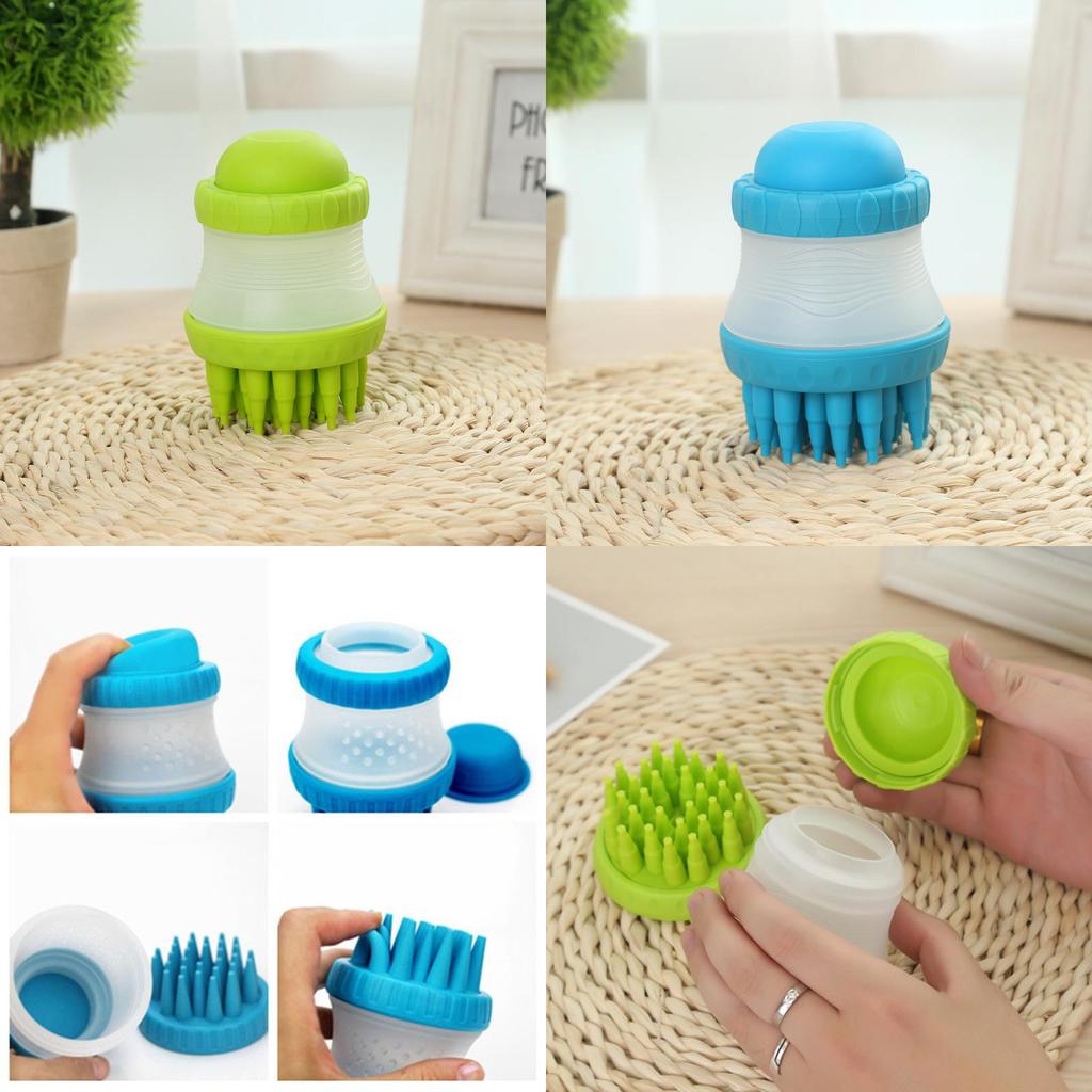 Versatile Pet Bath Brush For Dogs And Cats With Timeless Design And Comfort