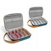Compact Eyeglasses Travel Organizers 5 Pocket EVA Pouch Portable Glasses Bag Protective Eyeglasses Travel Case