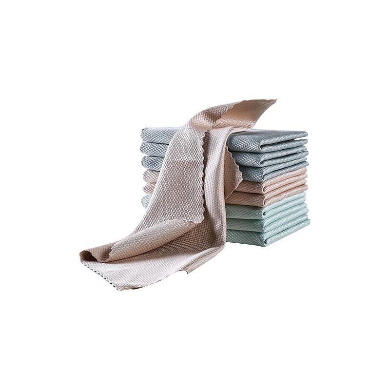 Fish Scale Microfiber Cleaning Cloth