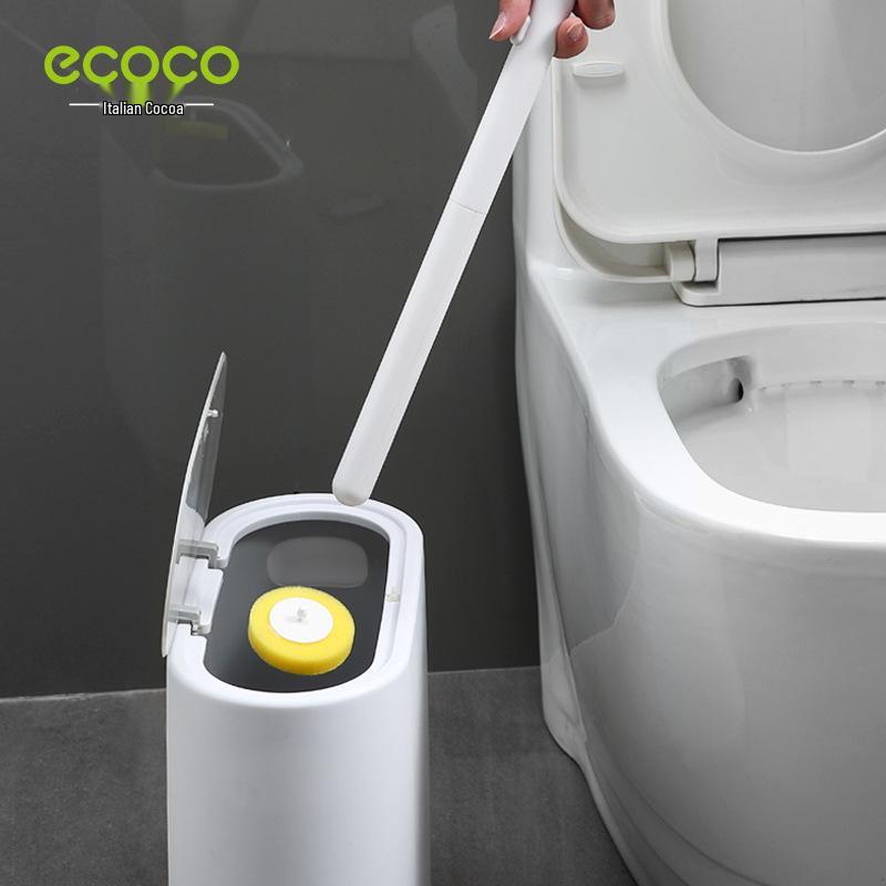 Wall-Mounted Disposable Toilet Brush - 2023 Enhanced Cleaning Tool for Complete Bathroom Hygiene