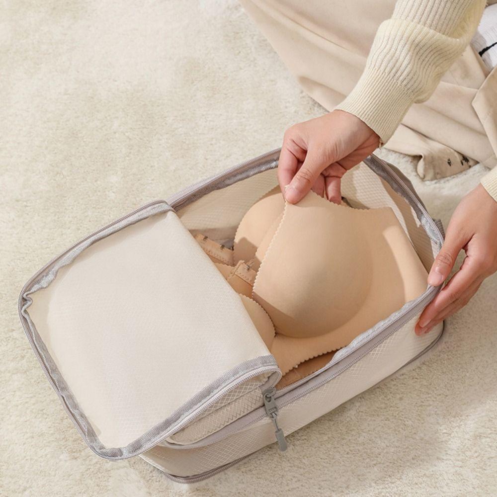 4pcs Multi-Purpose Waterproof Organizer Bags Portable Suitcase Clothes Organizers  Clothes Packing