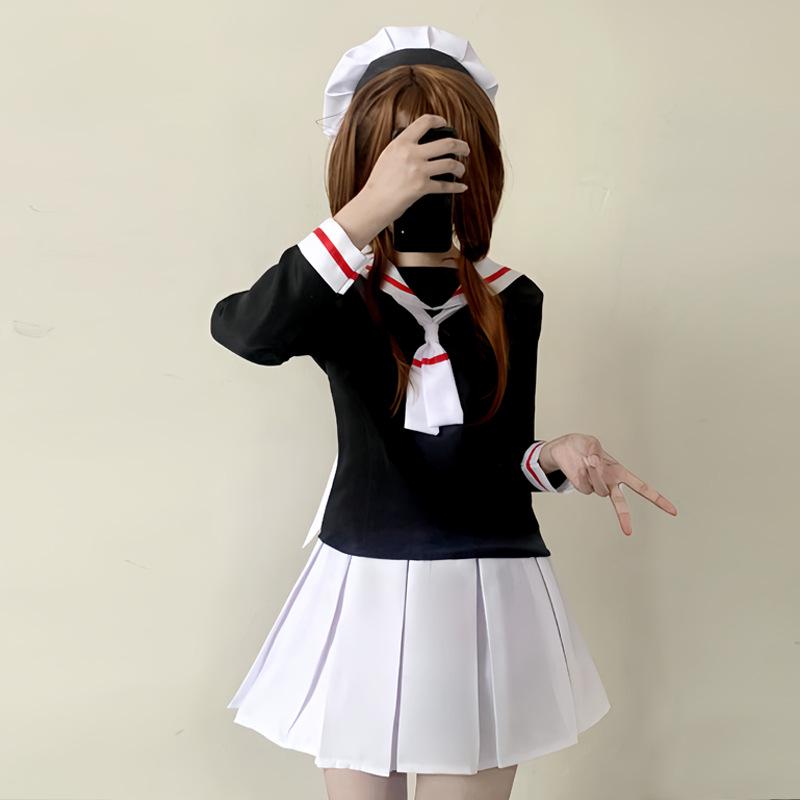 Cardcaptor Sakura Kinomoto School Uniform Cosplay Costume
