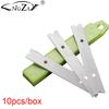 10ps 4 Inch Stainless Steel Silver Cleaning Scraper Blade for Ceramic Floor Glue Sticker Spatula Ice Shovel Spare Blades E36