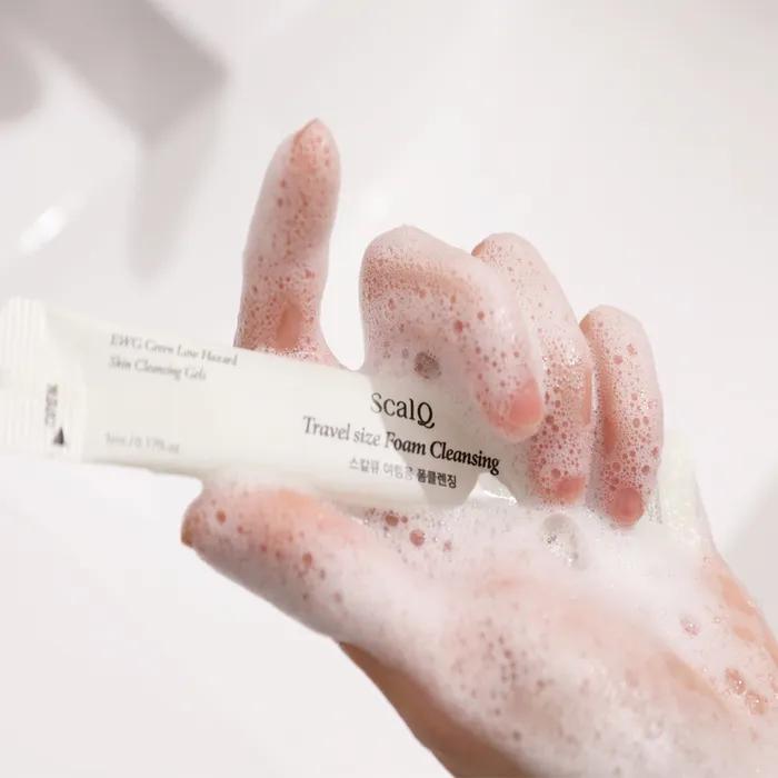 

[For the whole family] Eco-friendly travel-use mildly acidic disposable foam cleansing 5ml pack of 20