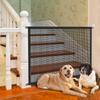 Dog Fence Netting Dog Safety Fence Doorway Barrier Pet Network Folding Breathable Mesh Play Doorway Pet Products Protect