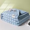 Xinjiang Cotton Summer Quilt: Lightweight, Machine-Washable, Cooling Blanket for Single or Double Beds