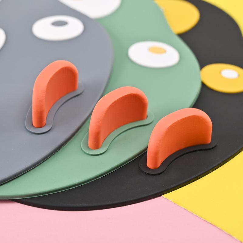 Cat Paw Silicone Floor Drain Anti Odor Pad Toilet Pad Bathroom Sewer Deodorant Cover Water Stopper Kitchen Sink Plug Strainer