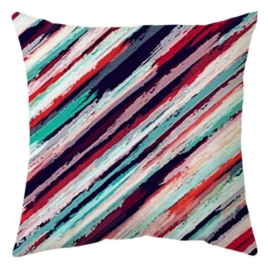 Luxuriöse Heimdeko Kissenbezug Büro Sofa Kissenbezug Tropischer Regenwald Pflanzenmuster Dekokissenbezug