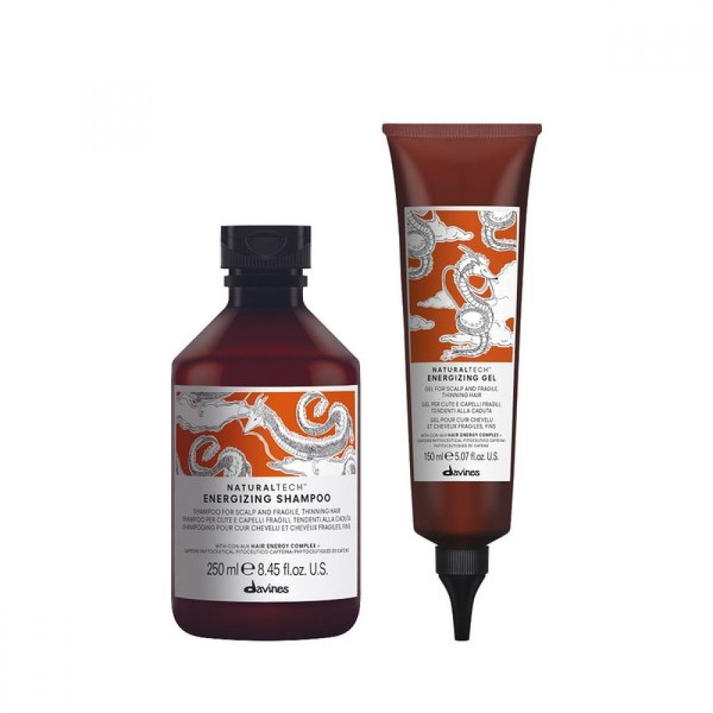 Davines Energizing Shampoo 250ml + Energizing Gel 150ml + Oi Shampoo 90ml Milk 4ml Single option