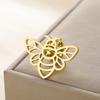 Stainless Steel Cute Honeybee Brooch Pins for Women Cute Insect Bee Suit Collar Badges Jewelry Birthday Gift New In 2026