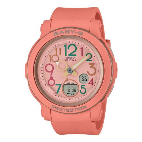 

Женские часы Casio Baby-G BGA-290PA-4AJF Терракотовый оранжевый