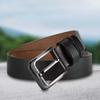 Zinc Zinc Alloy PU Leather Belt Texture Jeans Waistband Classic Men Wide Belt  Gifts