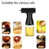 Olive Oil Sprayer With Lights NEW Adjustable Electric Oil Bottle Sauce Vinegar Dispenser Kitchen Cooking Tool