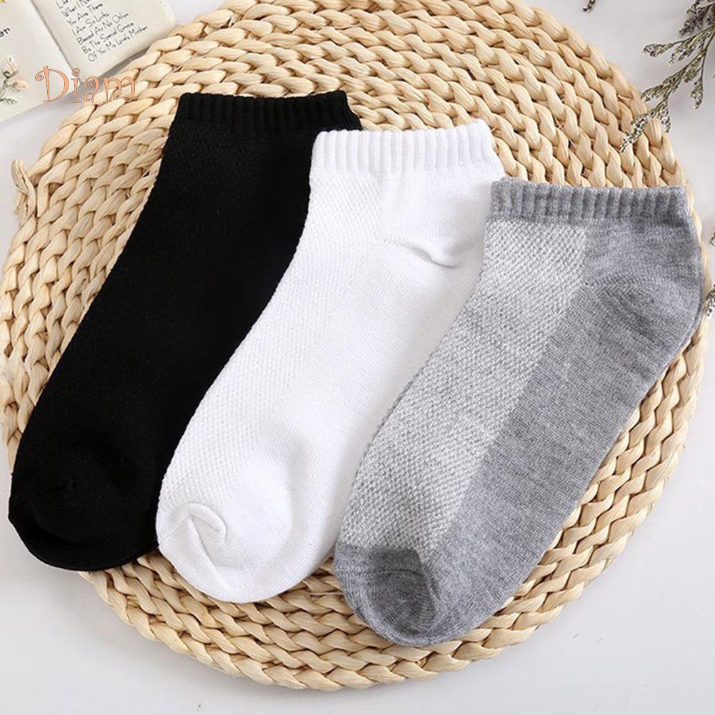 VOGUE ITEM Unisex Breathable Mesh Anti-slip Low Cut Sports Ankle Boat Socks