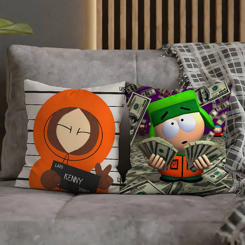 S-SouthES Cute P-Park Pillow Case For Sofa Decor Car Office Room Printing Cushion Cover Decorations and Protector