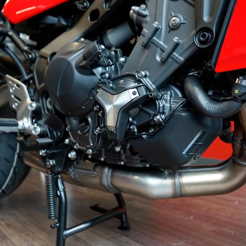 2021 NEW Motorcycle Parts For Yamaha Tracer 9 GT MT-09 MT09 Tracer Side Sliders Engine Guard Protection Crash Pads