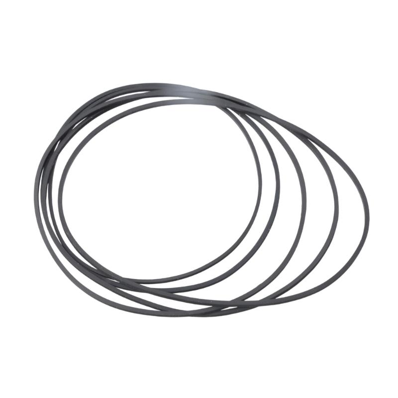 20 STÜCKE Quadratische Kassettenrekorder Riemen Sortierte Riemen Gemischt 105-135mm 1.2mm für Recorder DVDs Laufwerk Plattenspieler