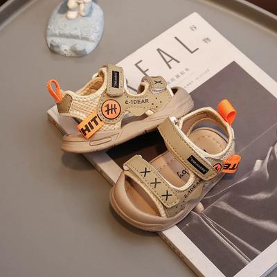 Sandali per Bambini Maschi Estivi Nuovi Scarpe da Passeggio Bambini Suola Morbida Scarpa da Spiaggia 0-3 Anni Bambine Antiscivolo Casual Scarpe Piatte per Vacanza