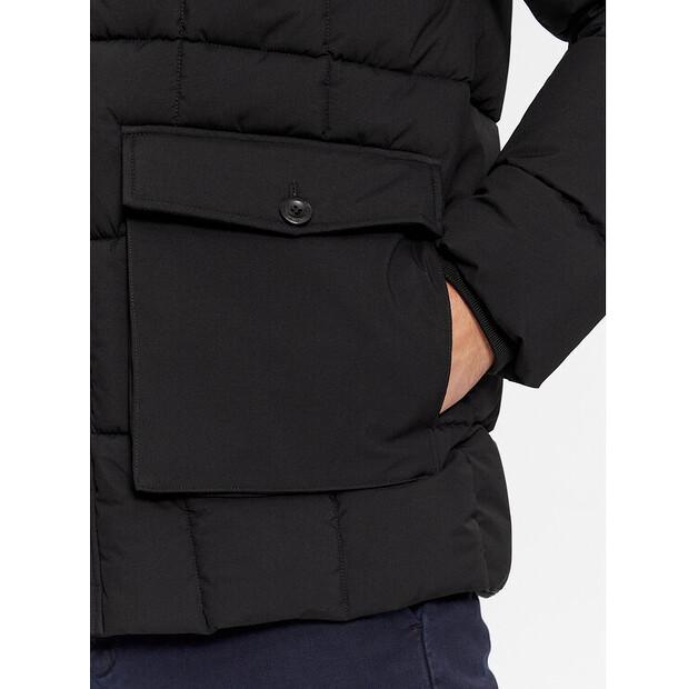 Winter Jacket Aeronautica Militare 232AB2109CT3149, Black, Standard Fit