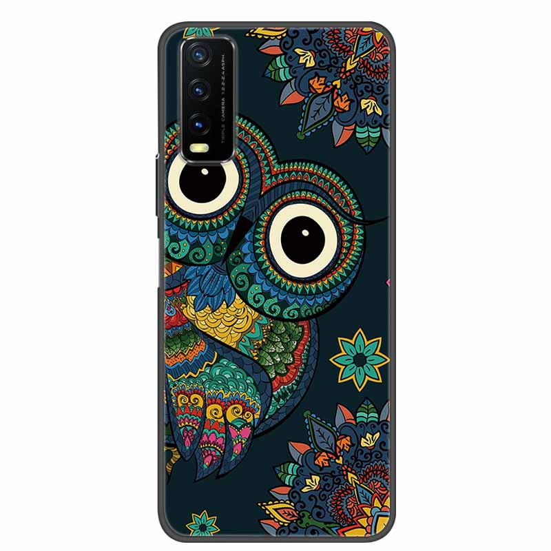 For Vivo Y20 Case Marble Soft Silicone Back Case for Vivo Y20S Y20 S Y 20i Phone Cover for Vivo V2027 Y20i Coque Funda Bag