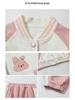 Trendy 2025 Girls' Baseball Suit Set - Spring/Autumn Fashionable Two-Piece Outfit for Kids