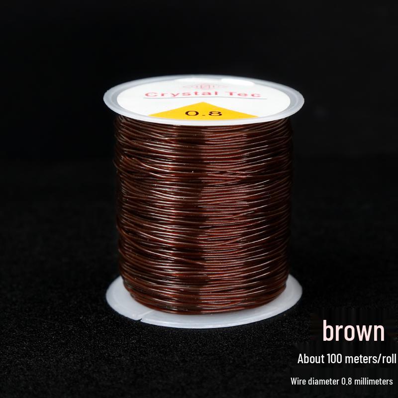 Transparent Elastic Cord for Beading and Jewelry - Wear-resistant, DIY Wenwan, Buddhist Bracelets