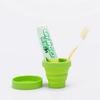 Portable Candy Color Silicone Folding Water Cup - Heat Resistant for Outdoor Use