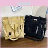 Canvas Tote Bag For Women Large Capacity Casual Shoulder Crossbody Urban Style