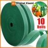 Gartenband Nylon Kabelbinder für Pflanzen Blumen Wachsen Klettern Wiederverwendbare Pflanzenstütze Klettverschluss Gartenzubehör