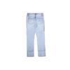 Drew House Smiley Collection Jeans Unisex Bleached Indigo Moderate Ripped Pants DR-SS20-013