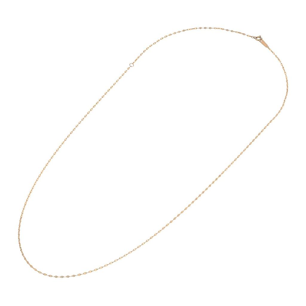 Official 10K Pink Gold Chain Birthday Gift for Includes Jewelry 112536122102 4.C Necklace, Women, Case,