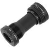 1.37x24T Road Bicycles Mountain Bikes 68?73mm BB Bottom Brackets Aluminum AlloyBlack