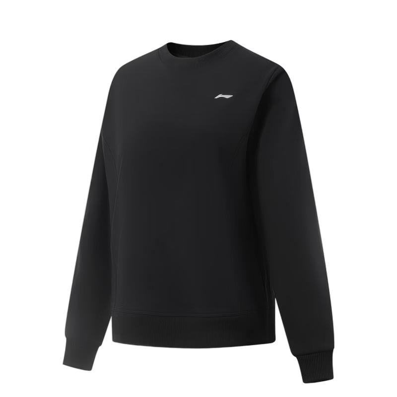 Li-Ning Women's Long-Sleeve Fleece Knit Sports Top