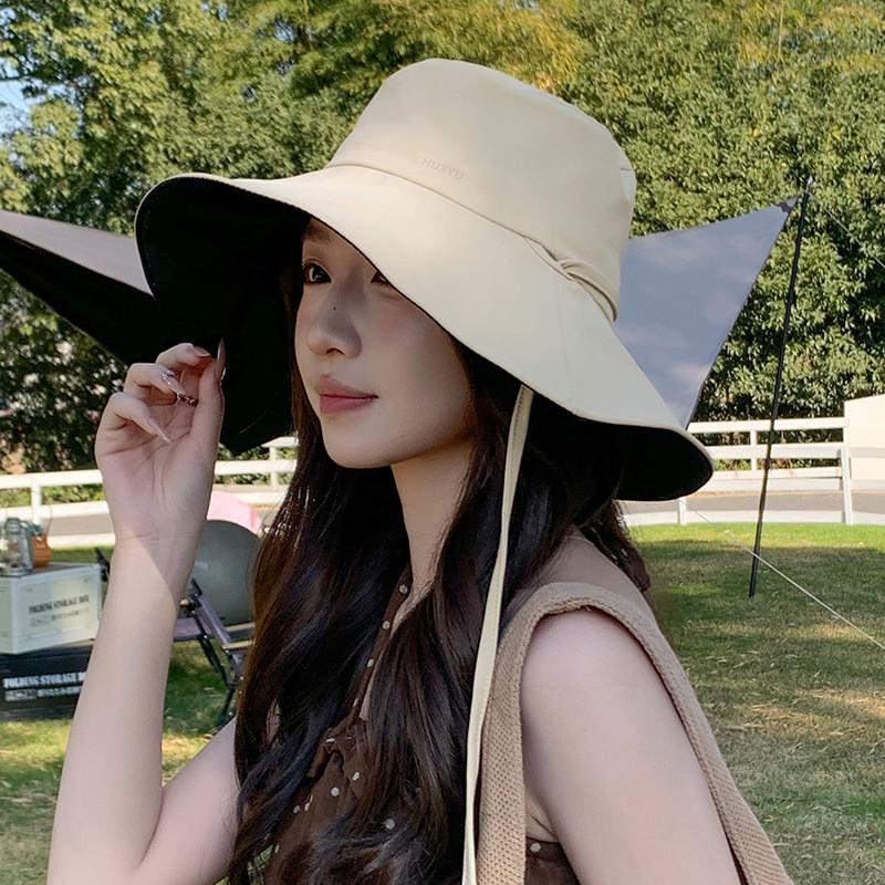 Casual Ladies Sun Hat With Uv Protection And Breathable Fabric For Spring And Summer