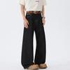 Jeans Men's and Women's Loose Straight Retro Wide-leg Pants