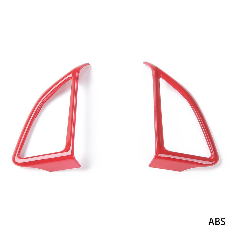 SHINEKA Interior Mouldings For Chevrolet Camaro 2017 Up Car Steering Wheel Decoration Cover Trim Sticker Accessories Car