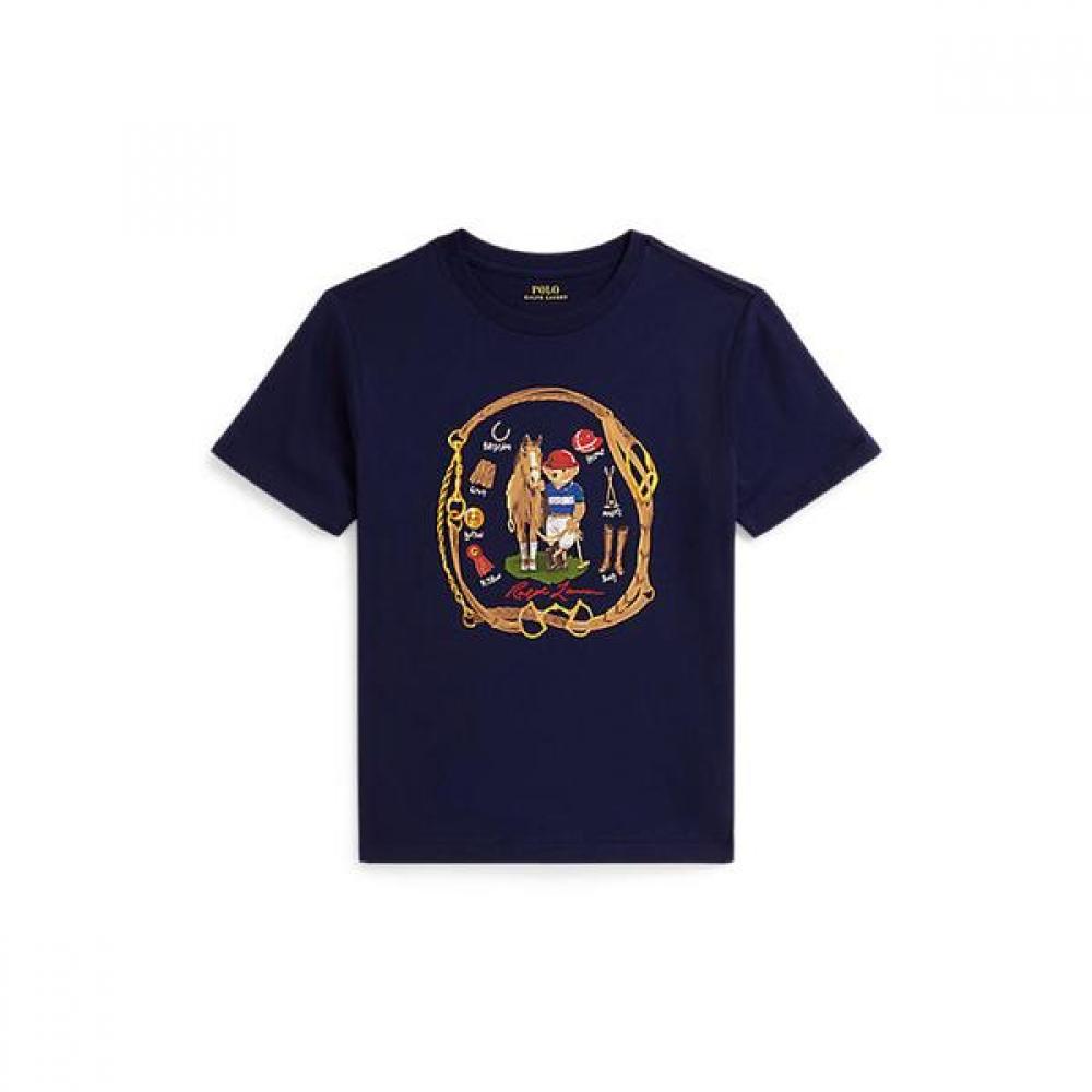 Polo Ralph Lauren Boys 8 18 Polo Bear Cotton Jersey Tee  Cwpotshy8021246410 M