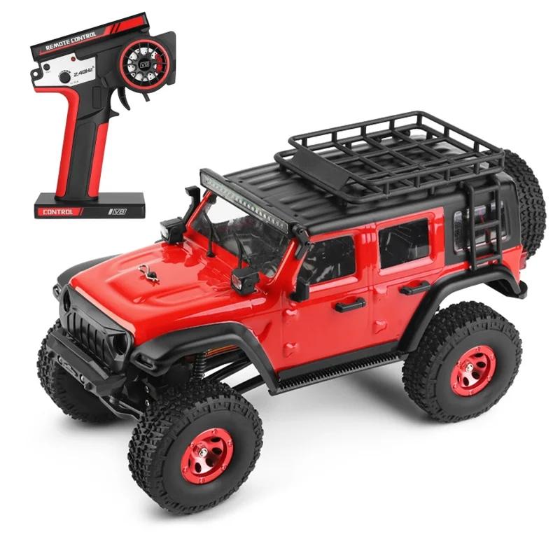 

Wltoys 2428 1:24 RC Car 2.4G With LED Lights 4WD Off Road Vehicle Model Remote Control Mechanical Truck For Children Toy Gift